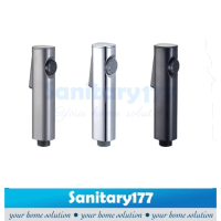Kepala jet shower Bidet kotak HITAM abu abu grey crom 7- HEAD shower segi gold emas minimalis panjan