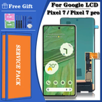 New For Google Pixel 7 Pixel7 GVU6C, GQML3 LCD Display Screen Touch Panel Digitizer For Google Pixel 7 Pro GP4BC GE2AE LCD