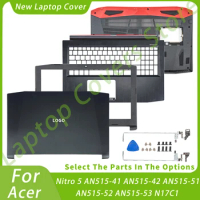 Complete Parts For Acer Nitro 5 AN515-41 AN515-42 AN515-51 AN515-52 AN515-53 N17C1 LCD Back Cover Bezel Palmrest Bottom Hinges