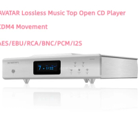 Denafrips AVATAR Lossless Music Top Opening CD Player Turntable, CDM4 Movement,AES/EBU/RCA/BNC/PCM/I2S,16bits/44.1,88.2,176.4,35