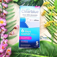 Ori ClearBlue Pregnancy Ultra Early Sensitive Tes Hamil Sebelum Telat Haid 1 Box isi 5