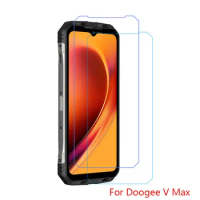2.5D Screen Protector for Doogee V Max Vmax Tempered Glass for DOOGEE V MAX Anti Scratchs Waterproof Full Cover Protective Glass