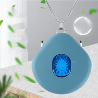 Personal Wearable Air Purifier Necklace Mini Portable Air Freshner Ionizer Negative Ion Generator Low Noise