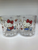 大賀屋 Hello Kitty 透明 水杯 杯子 汽水杯 漱口杯 三麗鷗 凱蒂貓 KT 正版 授權 T0001 167