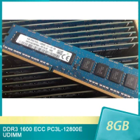 1Pcs For SK Hynix RAM HMT41GU7MFR8A-PB 8GB 8G DDR3L 1600 ECC PC3L-12800E UDIMM Server Memory