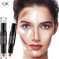 Professional Contour Stick Face Brighten Highlighter Waterproof Natural Lasting Nose Shadow Facial Contouring Concealer Stick