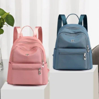 Women's Large Capacity Nylon Backpack Lightweight Travel Bag Book Anti-theft Mini Backpack Girls Backpack School Bags