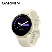 【GARMIN】vivoactive 6 GPS 智慧腕錶｜奶油白【三井3C】