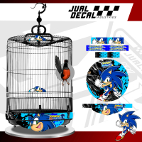 Stiker Sangkar Murai SONIC Decal Tebok Burung Murai Batu Variasi