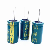 1pcs 10pcs 50V 6800UF 22*40 aluminum electrolytic capacitor 6800uf 50V 20%