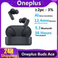 2023 New OnePlus Buds Ace TWS Earphone Bluetooth ANC Active Noise Cancellation Headphones 36H Battery Life For Oneplus 11 10Pro