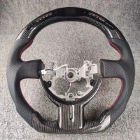 REAL Carbon Fiber Black BLUE Steering Wheel for 2017+ TOYOTA 86 GT86 BRZ