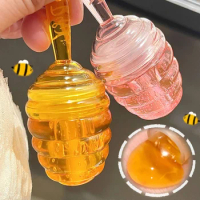 Lovely Honey Jar Lip Oil Natural Lip Balm Lasting Moisturizing Transparent Lip Glaze Liquid Lipstick Lip Gloss Makeups Cosmetics