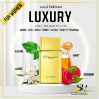 Luxury Lady Million Perfume for Women EDP Premium by Francesc Fragrance Long Lasting Exclusive Gold