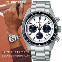 【SEIKO 精工】PROSPEX系列 復刻1969 太陽能計時腕錶 母親節 禮物 推薦(SSC813P1/V192-0AF0S)