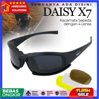 Daisy X7 Kacamata Sepeda dengan 4 Lensa