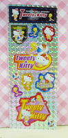 【震撼精品百貨】Hello Kitty 凱蒂貓~KITTY閃亮貼紙-小黃鳥崔西Tweety聯名款-籃球黑