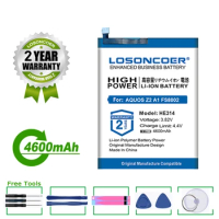 LOSONCOER Battery 4600mAh HE314 For SHARP AQUOS Z2 A1 FS8002 Mobile Phone