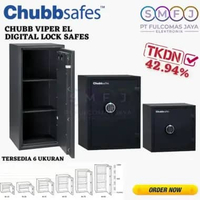 Brankas Chubb Safes Type Viper EL Digital Anti Tahan Api Kebakaran Size 35