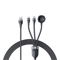 現貨『Remax RC-C169 沃馳2.4A三合一快充充電線』USB to iPh+TPC+Watch