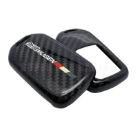 Mugen Style Carbon Fiber Smart Key Car Key Cover Case Shell For Honda Accord Civic CRV JAZZ Odyssey HRV Car Decor Accessories