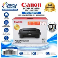 PRINTER CANON MG2570 BARU 100% CARTRIDGE ORI GARANSI RESMI INCLUDE CATRIDGE COCOK UNTUK PRINT TUGAS 