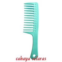 SISIR GIGI BESAR | SISIR RAMBUT KUSUT | SISIR RAMBUT KERITING Biru
