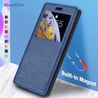 For Balmuda Phone Case For Balmuda Phone View Window Cover Invisible Magnet and Card Slot and Stand