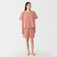 【MUJI 無印良品】女涼感短袖家居睡衣(共4色)