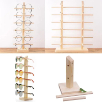 Rak Display Kacamata Kayu Acara Berdiri Tempat Perhiasan Wooden Holder for Sun Glass Rak Display