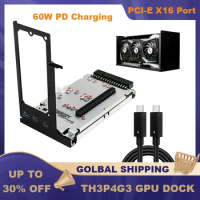 TH3P4G3 Thunderbolt-compatible GPU Video Card Dock Laptop To External Graphic Card PCI-E X16 Interface for Notebook Macbook