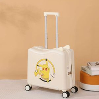 兒童可坐騎行箱卡通形象兒童行李箱迷你拉桿箱