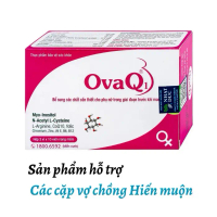 OvaQ1 Hộp 30 viên - Khỏe trứng, tăng khả năng thụ thai