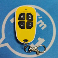 6 colors 4 Channel Wireless 433Mhz Remote Control Copy Code Remote Electric Cloning Gate Garage Door Auto Keychain