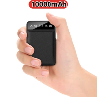 10000mAh Mini Power Bank Portable Charger Powerbank for iPhone 14 13 Huawei Samsung Xiaomi Fast Charging Poverbank Spare Battery