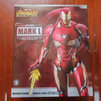 MORSTORM In Stock Iron Man Mark 85 Mark 50 Assemble Model Toy Collectible Gift The Avengers Avengers:Endgame