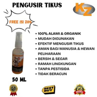 PENGUSIR TIKUS KZ- CAIRAN PENGUSIR TIKUS - SPRAY PENGUSIR TIKUS - SEMPROTAN PENGUSIR TIKUS - ANTI TI