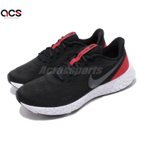 Nike 慢跑鞋 Revolution 5 黑 紅 男鞋 基本款 路跑 運動鞋 BQ3204-003