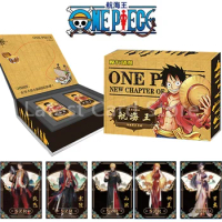 One Piece Series New World Adventure Gold Edition Limited Collection Card Booster Box Rare Limited Hidden Cards Game Toys Gift