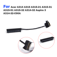 สายเคเบิล Flex, สำหรับ Acer A314 A315 A315-21 A315-31 Aspire 3 SATA ฮาร์ดไดรฟ์ขั้วต่อ
