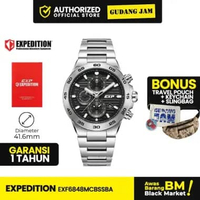 Jam Tangan Analog Pria Expedition EXF6848MCB Series Silver