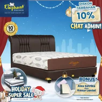 Elephant Springbed Set Crystal Komplit Set 180x200