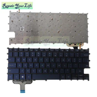 US KR Backlit keyboard for Samsung 930SBE K01 Notebook 9 Pen 13.3 NP930SBE-K01 English Korean blue white keyboards original new