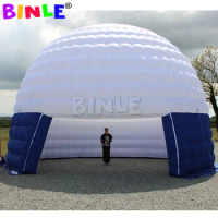6mD durable oxford inflatable marquee dome tent igloo tent for event