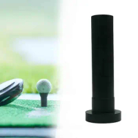 Rubber Golf Tee Range Mats Golfer Equipment Indoor Practice Golf Simulator Tee for Office Garden Home Use Backyard Enthusiast