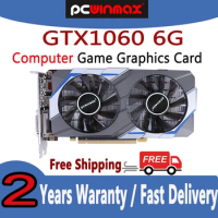 PCWINMAX GTX1060 6GB DDR5 192BIT Origina Gaming Multimedia Video Graphic Card .for NVDIA GeForce