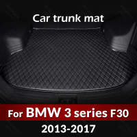 Car Trunk Mat For BMW 3 series F30 2013 2014 2015 2016 2017 Custom Accessories Auto Interior Decorat