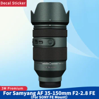 For Samyang AF 35-150mm F2-2.8 FE for SONY FE Mount Lens Skin Anti-Scratch Protective Film Body Protector Sticker AF35-150