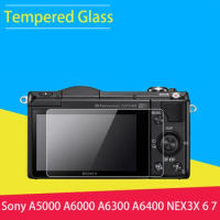 Camera Screen Protector Tempered Glass LCD Film For Sony A6600 A6500 A6400 A6300 A6000 A5100 A5000 NEX 3N 6 7 A7M4 A7R5 A6600 so