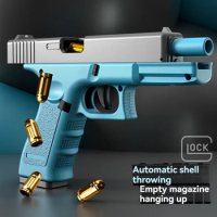 Throw Shell Toy Gun Shooting Model Pistol Realistic Guns Weapons Airsoft arms Pistola Toys for Boys Adults Children Outdoor Game